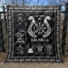 Victory Or Valhalla Quilt Blanket Tm99  Quilt